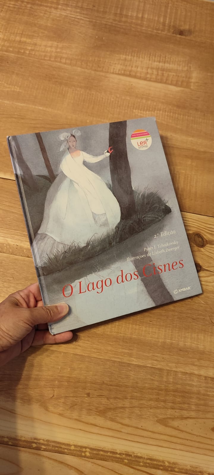 capa do livro o Lago dos Cisnes
