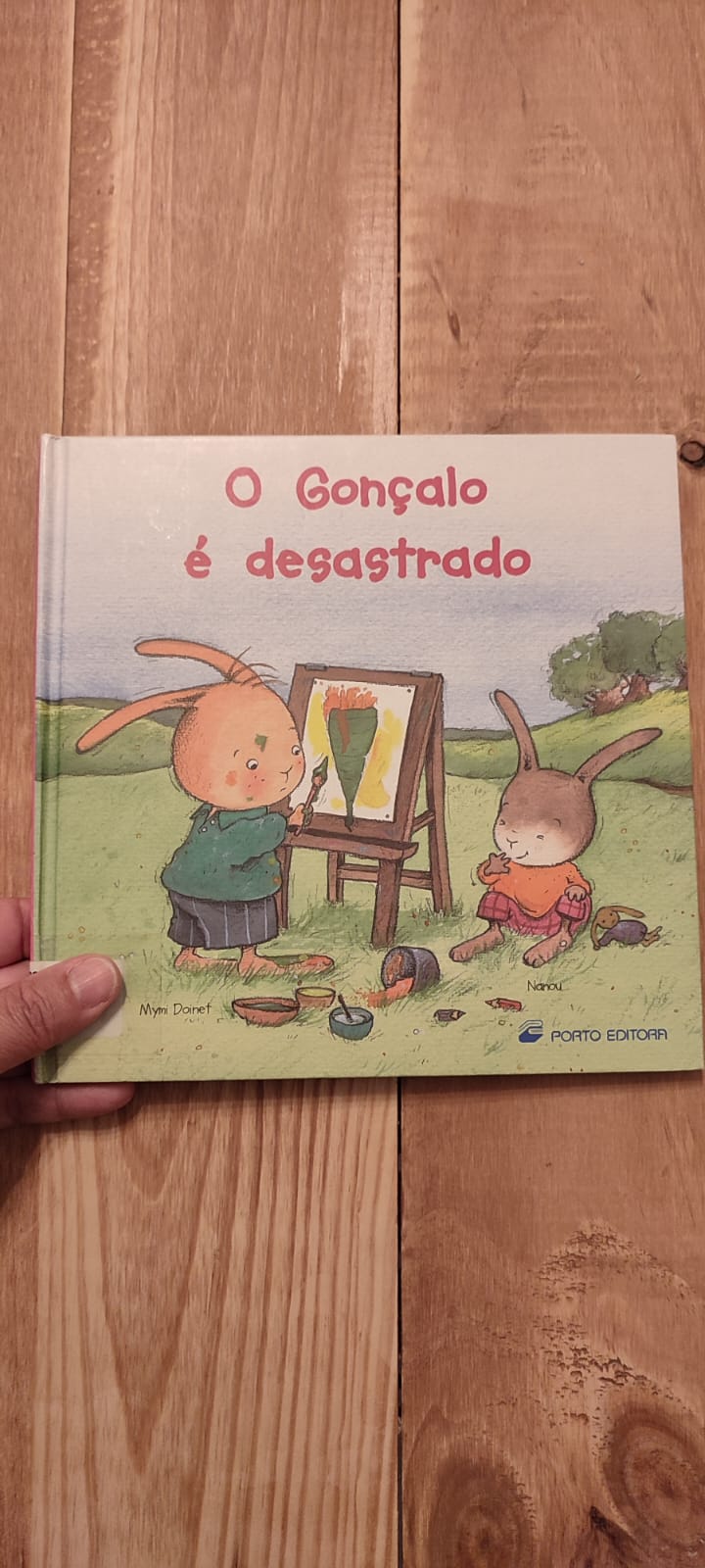 capa do livro o gonçalo é desastrado